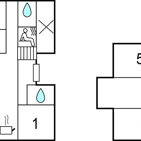 Lovely In With Kitchen * Λιλεχάμερ